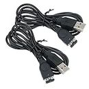 USB Power Charger Cable for Nintendo Gameboy Advance SP/Nintendo DS, 3.9ft Charger Cable Cord for GBA SP/NDS Original Console - 2 Pack