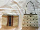set of two purses native American and art deco