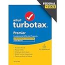 [Old Version] TurboTax Premier 2020 Desktop Tax Software, Federal and State Returns + Federal E-file [Amazon Exclusive] [PC Download]