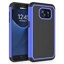 SYONER Galaxy S7 Case, [Shockproof] Defender Protective Phone Case Cover for Samsung Galaxy S7 (5.1", 2016) [Blue]