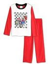 Super Mario Boys 2 Piece Shirt and Pants Pajamas Set (Little Kid/Big Kid), Mario Kart, 4