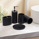Modern Bathroom Accessory Set Soap Dish Washroom Toothbrush Cup Lotion Dispenser