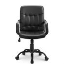 Office Chair Faux Leather Adjustable Swivel Desk Chair Executive Chair Armchair