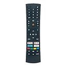 ALLIMITY Replaced Remote Control Built-in Short APP: Netflix YouTube Prime-Video USB Fit for BOLVA TV 58MVT20