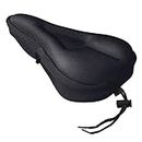 Gadget Deals Cycle seat - Cycle seat Cover - with Gel Bicycle Silicone - Cycle seat Cushion with Gel Saddle Seat & Soft Cycle Cover Soft seat Cover for Bicycle