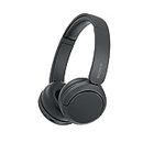 Sony WH-CH520 Wireless Bluetooth Headphones - up to 50 Hours Battery Life with Quick Charge, On-ear style - Black