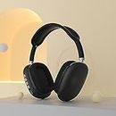 P9 Wireless Headset Bluetooth 5.1 Over Ear Stereo Headphones Noise Cancelling Mic Ergonomic Over Ear Adjustable & Wired Headset Long Range Battery & Fast Charging
