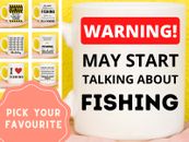 Taza de pesca | Regalos de pesca | Regalos para amantes de la pesca | Taza de cumpleaños de pescador