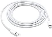 XYKOS AppIe iPhone Charger 6FT Lighting to USB C Charging Cable Cord Compatible with iPhone 14 13 12 Mini Pro Max SE 11 Xs Max XR X 8 7 6 Plus 5S i-Pad Pro Airpods,White