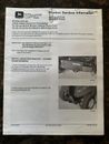 John Deere 30",  38, " 46", and 50" Grass Bagger Attachment Manual + Magnet