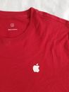 Apple Store Mitarbeiter Crew Uniform Tshirt Gr. S rot NEU