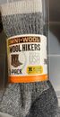 Omni Wool Hikers Merion Wool Hiking Socks 3 PACK Medium Men 6-9 Women 7-10
