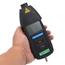 True Sense DT-2236C Contact and Non Contact 2 in 1 Digital Tachometer RPM Meter Rotation Speed Measurement RPM Measurer Non Magnetic 2.5~99999 Speed Meter Tester Photoelectric Speedometer