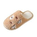 House Slipper Slippers Shoes Women Men Slip On Comfy Memory Foam Slip on Anti-Skid Sole Warm House Slippers Indoor Outdoor 6 I-Coffee