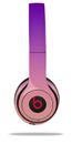 Skin Beats Solo 2 3 Smooth Fades Pink Purple Wireless Headphones NOT INCLUDED