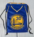 Stephen Steph Curry #30 Warriors Jersey Cinch Drawstring Back pack sack Gym Bag