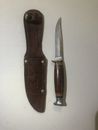 Ka-Bar 1228 Hunting Knife Cleveland Ohio With Solingen Sheath Stainless Japan