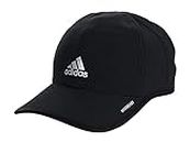adidas Superlite 2 Relaxed Adjustable Performance Cap, Black/White 1, One Size