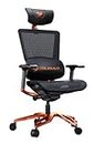 COUGAR Gaming Stuhl, schwarz/orange, mittelgroß