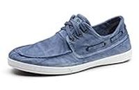 Natural World Eco Schuhe – 303E – Natural World Herren – 100 % umweltfreundlich – Herrenschuhe für den Sommer, Blau - Himmelblau - Größe: 43 EU