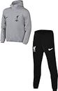 Nike Unisex Children's Tracksuit Lfc Lk Nk Df Strk Hd Trk Suit, Wolf Grey/Black/Black, FJ7111-013, M