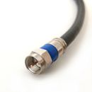 BLACK / ORANGE RG6 DIRECT BURIAL COAX UNDERGROUND COAXIAL CABLE, CUT UP TO 200FT