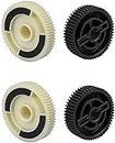 C4 Corvette Headlight Replacement Large and Small Gears Combo DUAL Kit for Both Headlights Fits: 84 through 87 Corvettes