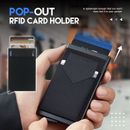 Portafoglio RFID Portacarta di credito Protettore Blocco Metallo Denaro Sottile Tasca Uomo