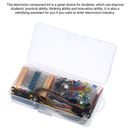 Electronics Component Basic Kit with 830 tie-points Breadboard Resist M7K5