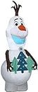Inflatable Olaf with Christmas Trees, 4-Ft. -118281