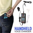 Portable Handheld Voice Changer Multifunctional Sound Disguiser with 8 Sound
