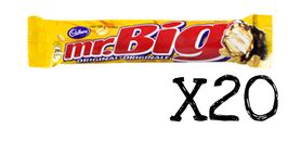 Mr. Big Chocolate Candy Bar 60g x 20 Canadian Fresh from Canada
