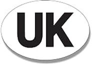 1 or 2 UK Car Stickers for Europe UK Stickers for Car Vinyl GB UK Car Sticker - Regulation Size - Weather Resistant (1)