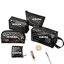 Makeup Bag Bolsa De Maquillaje De Malla Transparente para Mujer, Bolsa De Almacenamiento De Cosméticos Portátil Multifunción, Organizador De Lápiz Labial De Tocador para Mujer Cosmetic Bag (Color : N
