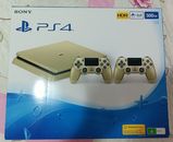 Brand Name ps4  slim Gold Limited Edition console With 2 Controller ..
