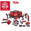 M18 18V Lithium-Ion (10-Tool) Cordless Combo Kit With Accessories (2695-10CXH)