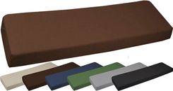 Outdoor Water-Resistant Bench Pad 2-3-4 Seater Cushion COVER ONLY Patio Garden