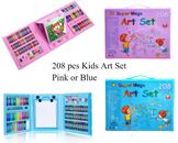208-teiliges Künstler-Set Kinder Malen Zeichnen Malen Kunst & Handwerk Etui