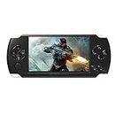 JXD Handheld Game Console 4.3 inch 8GB Built in 2000 Games for Multiple Simulators X6 Retro Video Game Console Mp3/4/Ebook TV Out Mini Hand Portable Game Player Device Holiday (Black)