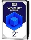 Western Digital 2TB WD Blue PC Internal Hard Drive HDD - 5400 RPM, SATA 6 Gb/s, 256 MB Cache, 3.5" - WD20EZAZ