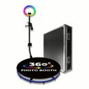 【AU Stock】360 Photo Booth Dia 80cm Automatic Rotating Video Booth w/ Flight case
