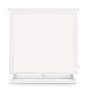 Blindecor Ara | Estor enrollable translúcido liso - Blanco Roto, 120 x 175 cm (ancho por alto) | Tamaño de la Tela 117 x 170 cm | Estores para ventanas