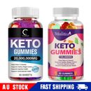 Keto Gummies Ketone Advanced Weight Loss Burn Fat Men Women Dietary Supplement