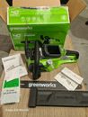 Greenworks 40v Chainsaw 400mm - Tool Only - New in Box