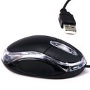Mouse Ottico USB con Filo Led Luce Rossa per PC Laptop Scroll Notebook 800 DPI