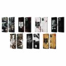 AMC THE WALKING DEAD LOGO LEATHER BOOK WALLET CASE COVER FOR APPLE iPHONE PHONES