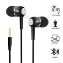 Bluetooth Headphones In-ear Wired Earphones Fit For iPhone & Android & Computer