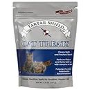 Tartar Shield Cat Treats | Daily Dental Treats | Cleans Teeth & Gums Fresh Breath Natural Oral Health Support | Wholesome & All-Natural Bites | USA Made | Tasty Chicken Flavor