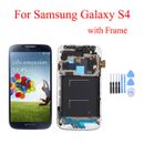 New For Samsung Galaxy S4 Screen LCD Assembly Digitizer Replacement With Frame A