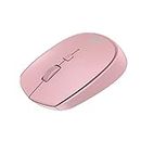 Portronics Toad 23 Wireless Optical Mouse with 2.4GHz, USB Nano Dongle, Optical Orientation, Click Wheel, Adjustable DPI(Pink)